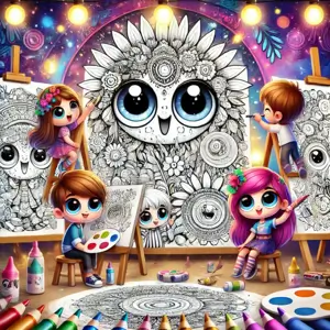 Herramienta Dibujos para Colorear.